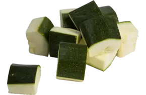 Courgette brunoise 30mm zak 1kg